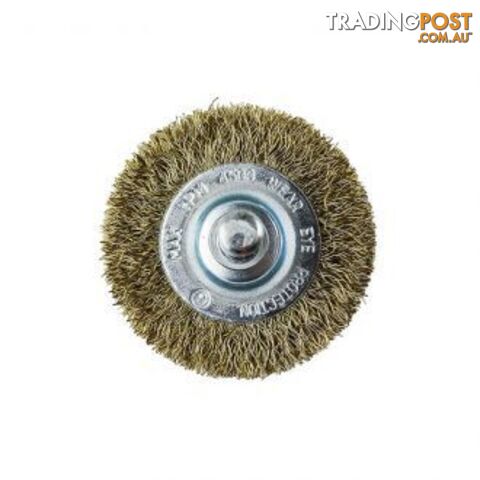 Spindle-Mounted Wheel Brush 50mm Josco TSW50
