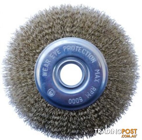 150mm x 12mm Crimped Wheel Brush