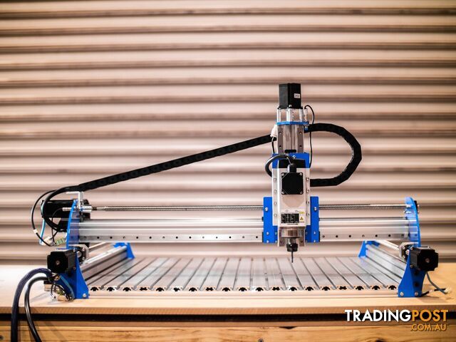 BlueCarve Turbo 1 x 1 Metres CNC with 1000 x 1000 mm Rail Size, 800 x 800mm...