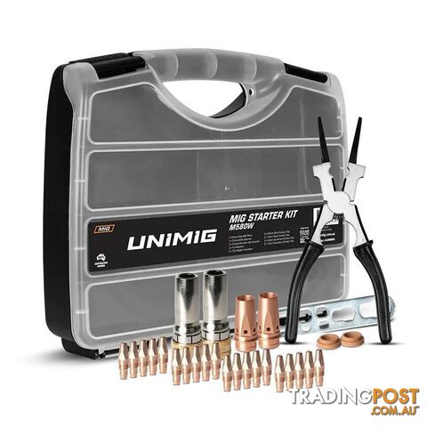 M580W MIG Torch Consumables Starter Kit Unimig U11076