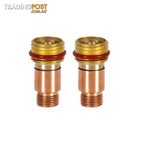 17/18/26 Series TIG Stubby Gas Lens Body With O-Ring 2.4mm Unimig U11188