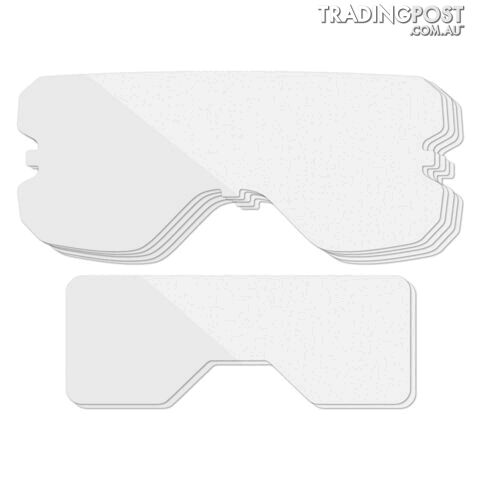 Welding Goggles Lens Cover Kit 5 Outer and 2 Inner Lens Unimig U21003