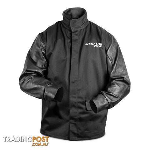 Rogue Leather Sleeved Welding Jacket Model 202 Large Unimig U22005