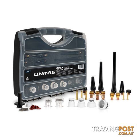 Apex TIG Torch Kit Suits 9/20/17/18/26 Series Tig Torches U42009