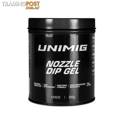 UNIMIG Nozzle Tip Dip Gel 400g Tin Anti Spatter U51031