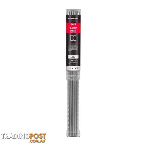 Unimig Hyperarc U63001 Electrodes General Purpose 6013 2.6mm 1kg