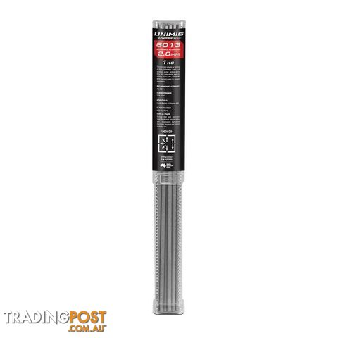 Hyperarc 6013 2.0mm General Purpose Electrodes 1kg Unimig U63030