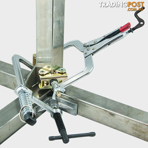Spring Loaded L Clamp with 3-Axis Bracket + Pipe Plier Kit UDL365K