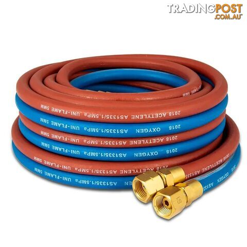 15m Oxygen & Acetylene Twin Gas Hose Unimig UFTH15M