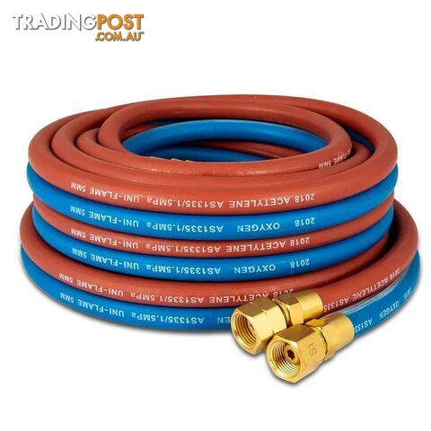 5m Oxygen & Acetylene Twin Gas Hose Unimig UFTH5M