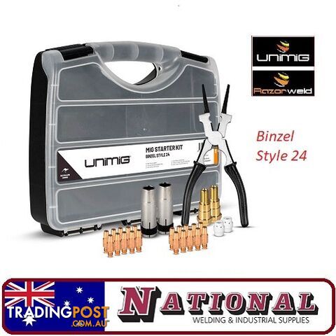 Binzel Style 24 Mig Torch Starter Kit Unimig UMSK24