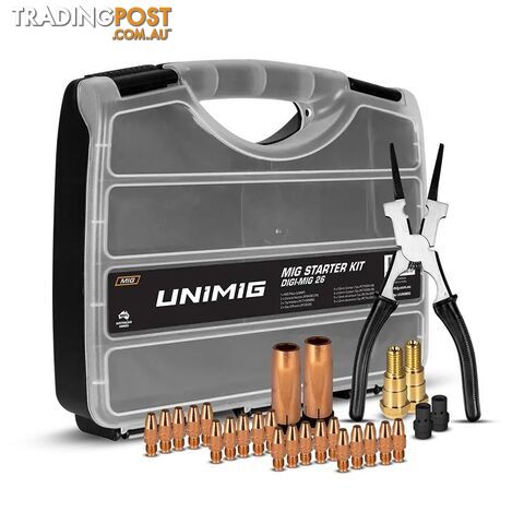 Binzel Style Digital 26 MIG Torch Consumables Starter Kit Unimig UMSK26