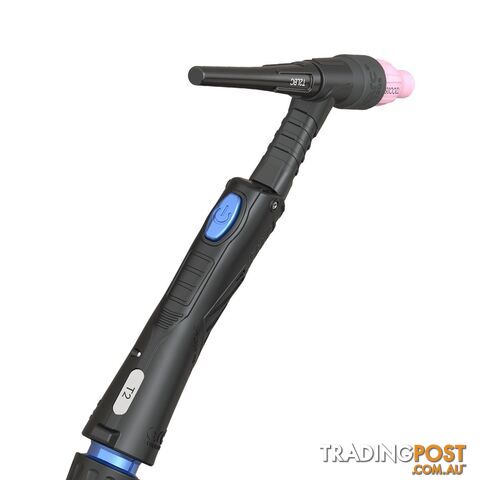 T2 Tig Torch With Flex-Neck Torch Head 190A Air Cooled 4 Metres Unimig...
