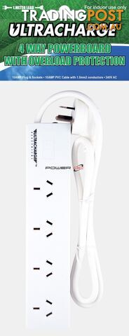 Power Board 4 Way Ultracharge UR100/4