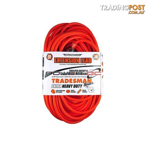 Extension Lead 10 Amp Plug 10 Amp Socket 30 meters Cable With 1.5 mm Sq...