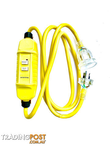 Extension Lead Ultracharge With Inline RCD 2 Metres 240V 10Amps UR240RCD