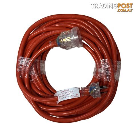 15A Extension Lead & Plug 20m Extra Heavy Duty Ultracharge UR250-20W