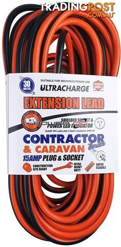 Ultracharge Contractor/Caravan Suitability Lead 30M 15A UR250/30C