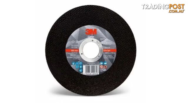 Silver™ Cut-Off Wheel 100mm x 2.5mm x 15.88mm 3M UU009597145 Each