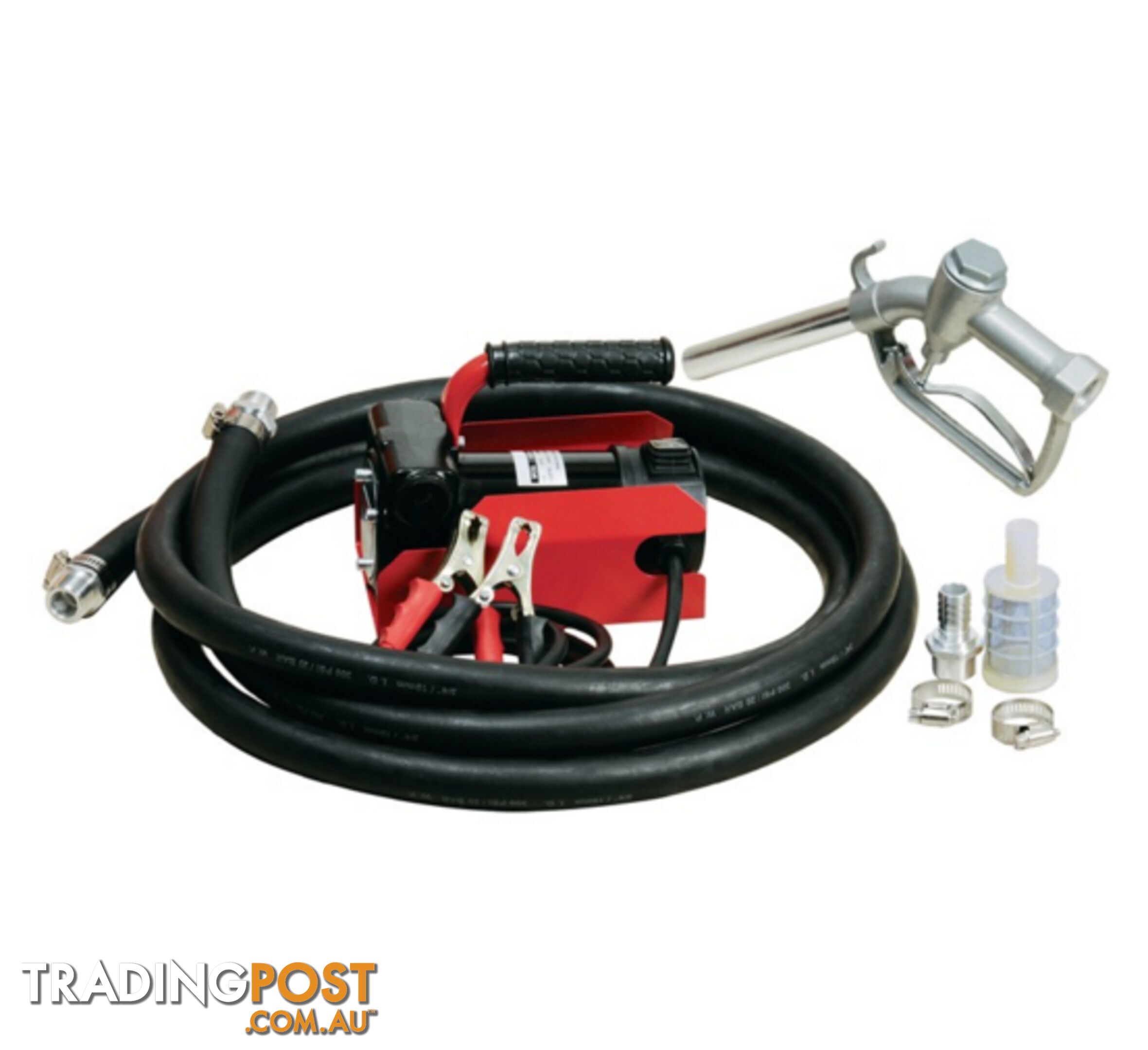 12V 40LPM ELECTRIC FUEL PUMP KIT - MANUAL NOZZLE