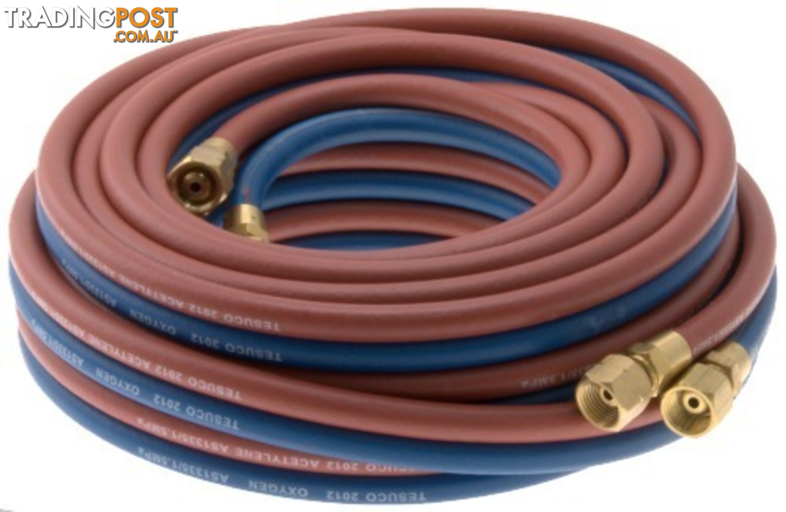 TWIN HOSE OXYGEN / ACETYLENE 15 METRE COIL 5MM ID HA1505-OA GWTWOA15 400176 UFTH15M 94006085