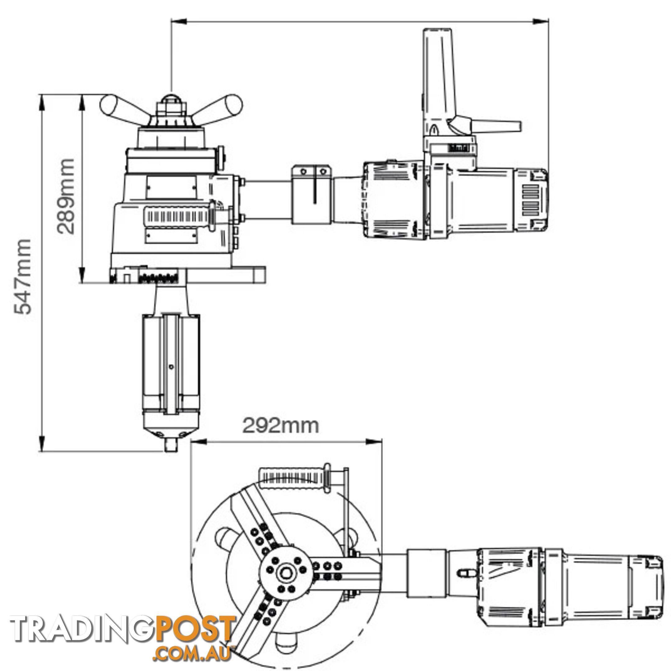 Harris Model 818, Pressure Reg, Vertical Inlet, Gauge less