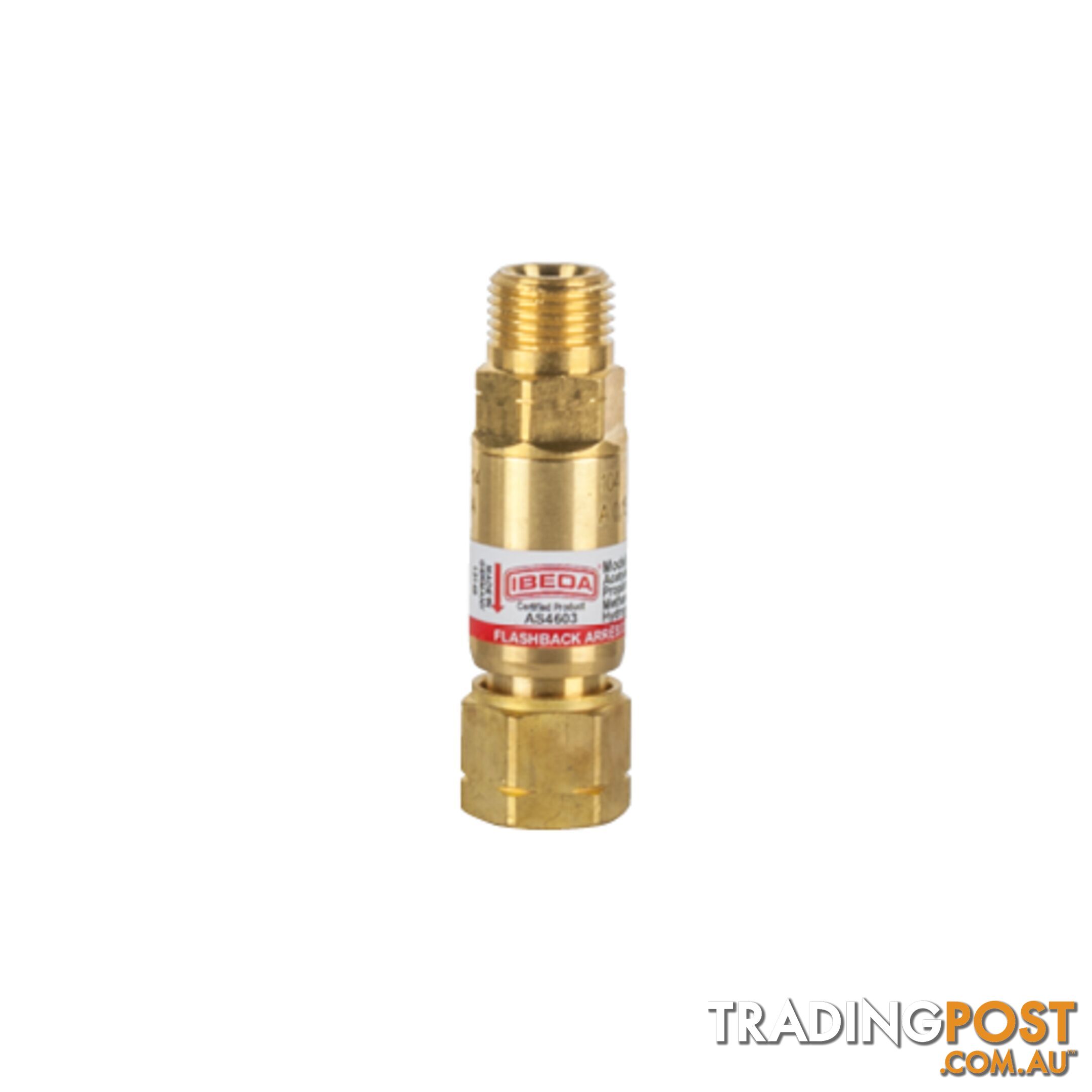 Flashback Arrestor Medium Flow Torch End 5/8-18 UNF