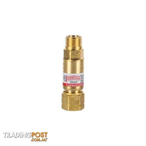 Flashback Arrestor Medium Flow Torch End 5/8-18 UNF