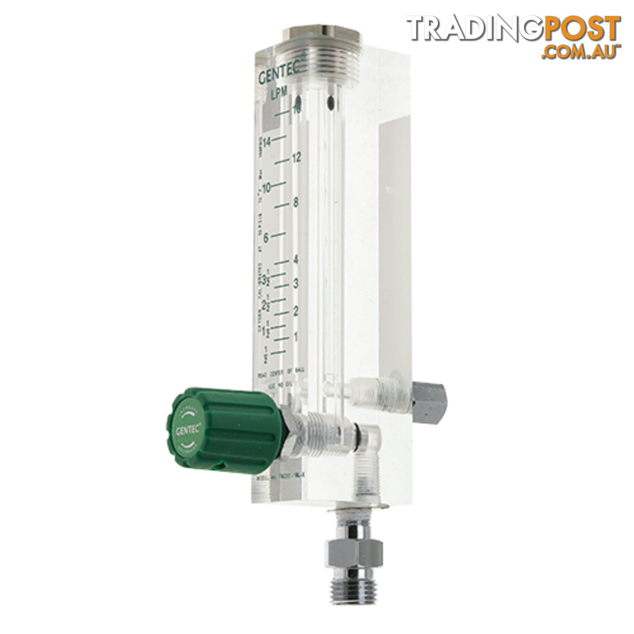 Gentec Flowmeter Scientific - 16 L/min In: 1/8NPTF, Out: 9/16-18UNF