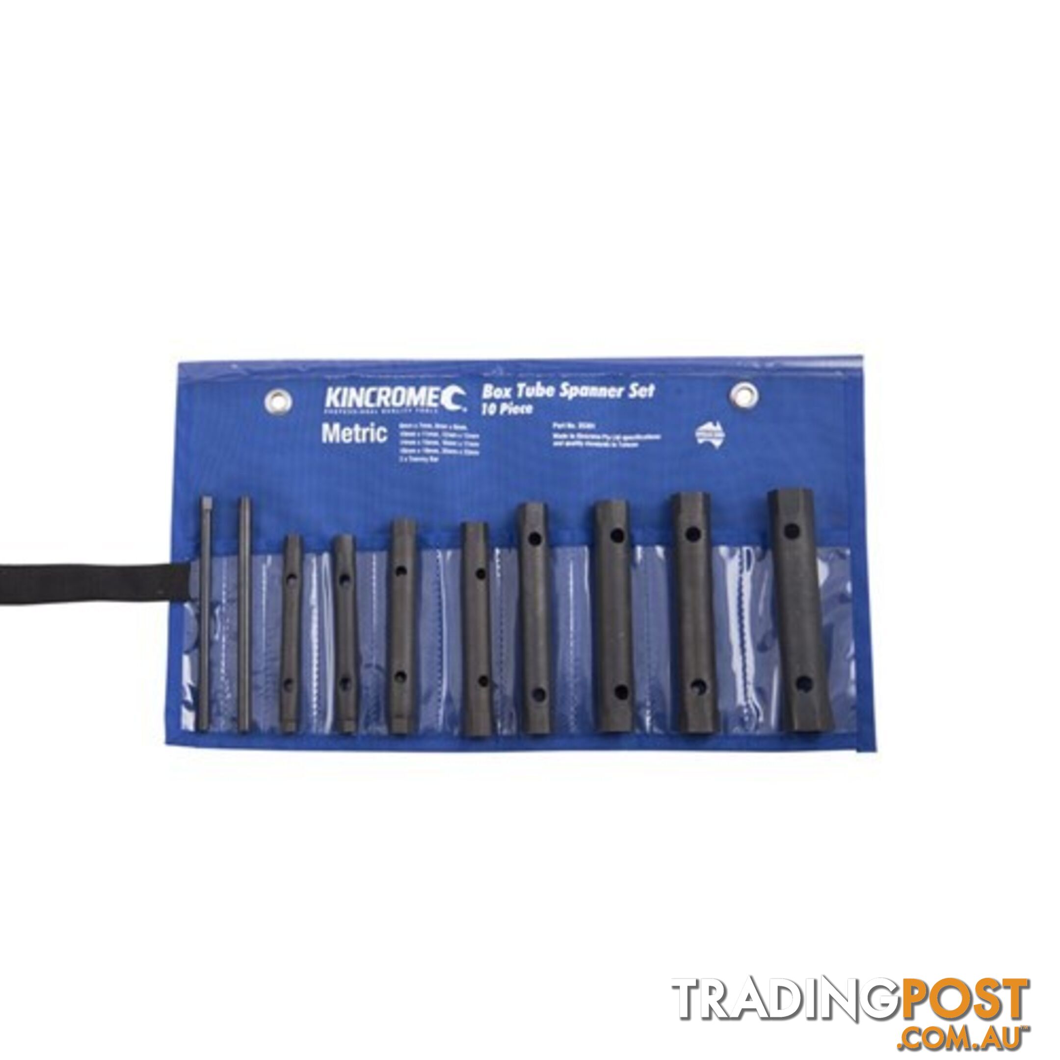 Kincrome 10 Piece Tube Spanner Set - METRIC 25301