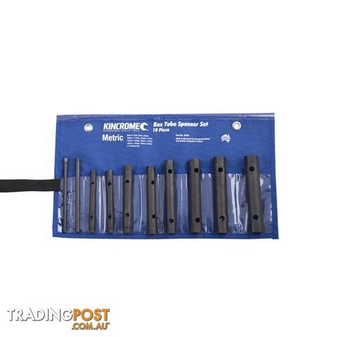 Kincrome 10 Piece Tube Spanner Set - METRIC 25301
