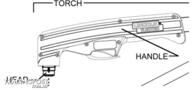 Head LC25 Plasma Torch (Head Only) W0300615R