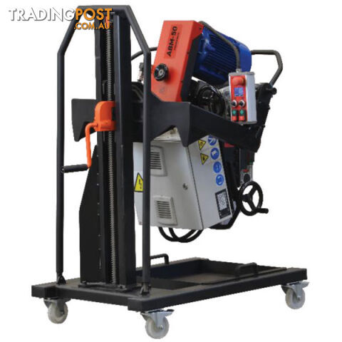 Auto Feed Plate & Pipe Beveller 415V 4 KW Motor 15-60° Bevel Angle ITM WA-ABM50