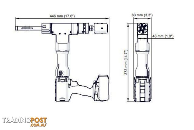 Compact PRO 2 PB Pipe Beveller Only Without Motor WA-PRO2PB - photo 3 of 9