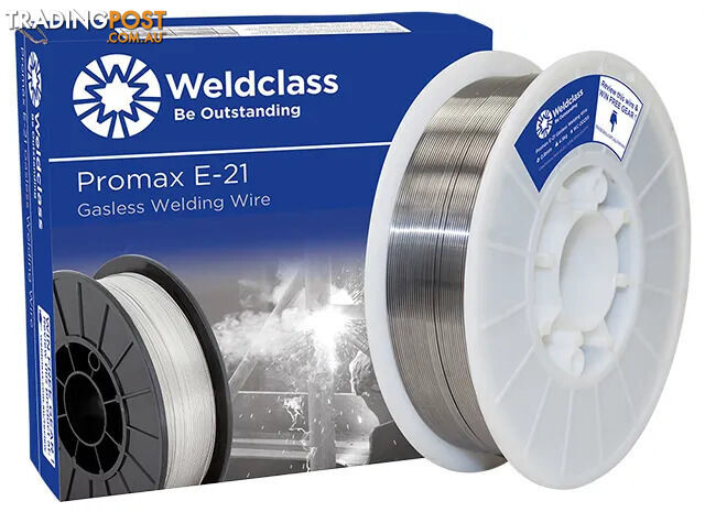 Wire - Gasless Promax E-21 0.8mm Weldclass 4.5Kg WC-00259
