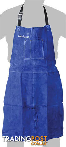 Leather Apron Promax Blue 900 x 600mm Weldclass WC-01753