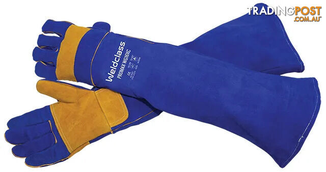 Gloves Welding Promax WG16XC Blue Left Pair Weldclass WC-01778