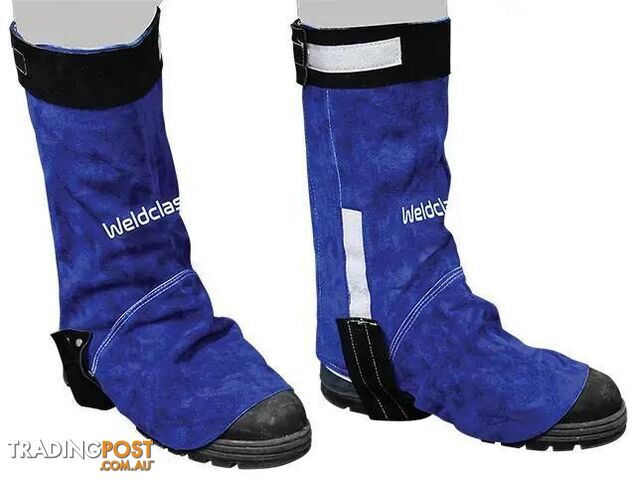 Welder's Spat 340mm Leather Hook & Loop Fastening Weldclass WC-01816