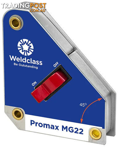 Promax MG22 On/Off Magnet 110x95x25mm 90/45°, max pull force approx 35-40kg...