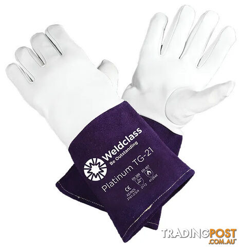 TIG Gloves - Platinum TG-21 360mm Weldclass WC-04676