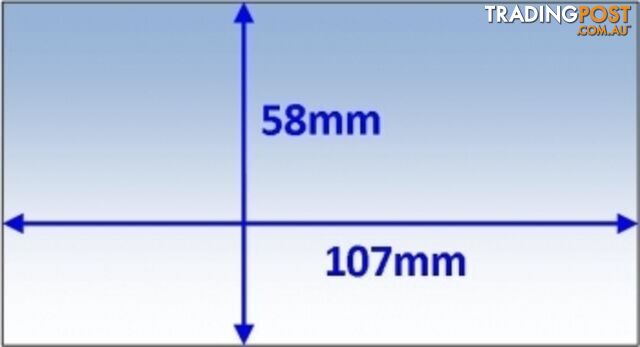 Clear Inner Lens 107 x 58mm Suits Cigweld Prolite Weldclass WC-05156 PKT:5