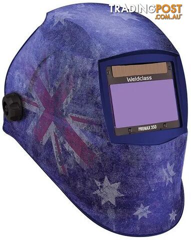 Promax 350 Aussie Graphic Electronic Welding Helmet Weldclass WC-05315
