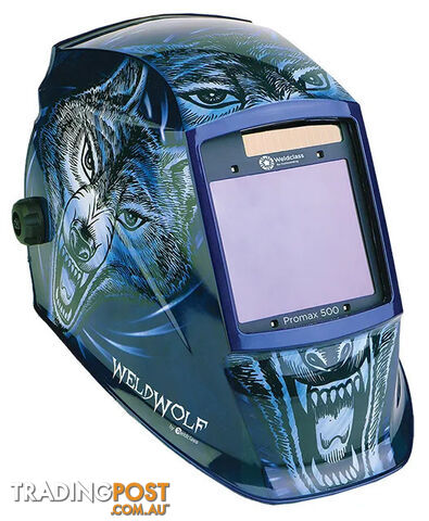 Promax 500 Electronic Welding Helmet WeldWolf Weldclass WC-05318