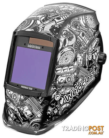 Promax 500 Revhead Graphic Welding Helmet Weldclass WC-05319 - photo 3 of 3
