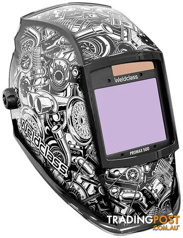 Promax 500 Revhead Graphic Welding Helmet Weldclass WC-05319