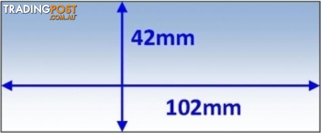 Clear Inner Lens 102 x 42 mm Suits Weldclass Promax 180/200 PKT:5 Weldclass...