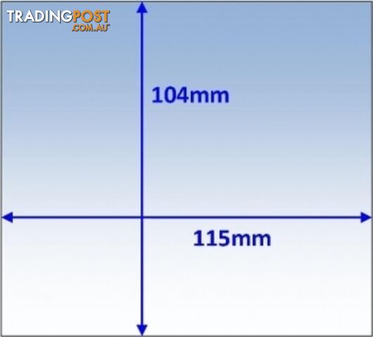 Clear Outer Lens 115 x 104mm Suits Promax 150/180/200/350 Weldclass WC-05323...
