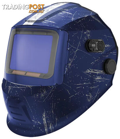 Promax 680 Blue Retro Graphic Welding Helmet Weldclass WC-05345 - photo 5 of 5