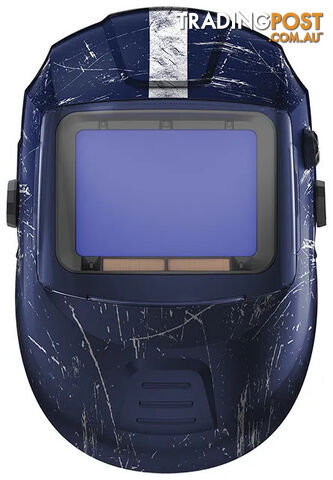 Promax 680 Blue Retro Graphic Welding Helmet Weldclass WC-05345
