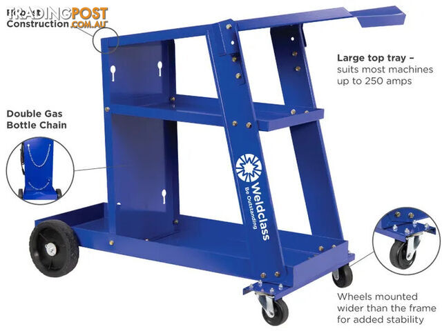 Welding Trolley - T100 Weldclass WC-06235